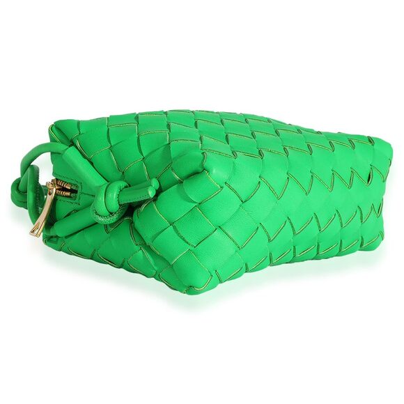Bottega Veneta Parakeet Intrecciato Leather Mini Loop - Picture 6 of 8